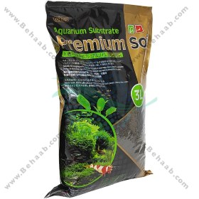 تصویر خاک آکواریوم پلنت برند ISTA ژاپن - پرمیوم 3 لیتر Aquarium Substrate Premium Soil ISTA 3L