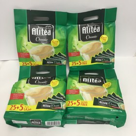 تصویر چای کرک کلاسیک 3 در 1 علی تی عمده کارتن 20 بسته ( هر بسته 25+5 ساشه 20 گرمی) Alitea classic karak chai 3 in 1 instant tea with creamer and sugar 