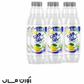 تصویر آب گازدار واتا بزرگ لیمویی 1 لیتری در بسته بندی 6 عددی 