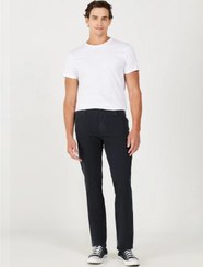 تصویر شلوار کتان مردانه مشکی با کمر معمولی مدل W121Y6100 تگزاس (شلوار غیر جین) برند wrangler Regular Waist Black Men's Chino Pants W121Y6100 Texas Non Denim Pants