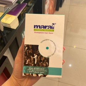 تصویر محلول فر دهنده مو شماره 1 حجم 100میل مارال Maral Permanent Hair Wave 100ml