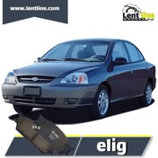 تصویر لنت ترمز جلو سرامیکی کیا ریو اتاق قدیم الیگ – Elig ( اصلی ) Elig Kia Rio Front Brake pads