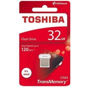 تصویر فلش مموری 32 گیگ TOSHIBA توشیبا USB2 مدل u364 تایوان اصل 
