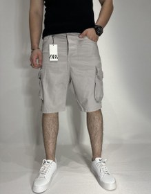 تصویر شلوارک مردانه کتان کد 765 