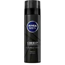 تصویر ژل اصلاح آقایان نیوآ مدل Deep حجم 200 میلی لیتر ا Nivea Men Deep Clean Shave 200ml Nivea Men Deep Clean Shave 200ml