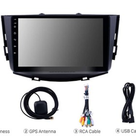 تصویر مانیتور اندروید فابریک لیفان ایکسX60-60 Lifan X60 fabric Android monitor