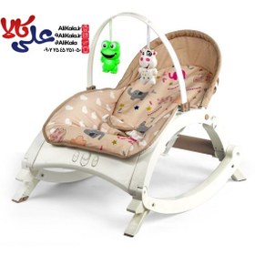 تصویر نی نی لای لای و صندلی ۳ کاره کودک بیبی مک Baby mak ا Baby Mak Sweet Comfort Bouncer Baby Mak Sweet Comfort Bouncer