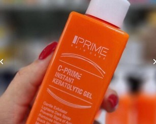 تصویر ژل لایه بردار فوری پرایم حاوی ویتامین C حجم 150 میل Prime Gel Keratolytic Vitamin C Instant 150ml