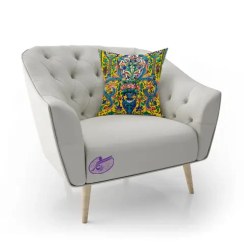 تصویر کوسن سنتی طرح بهار چین1 