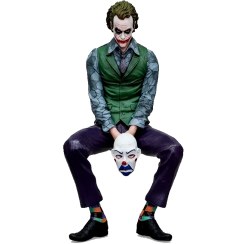 تصویر اکشن فیگور جوکر نشسته سایز بزرگ 