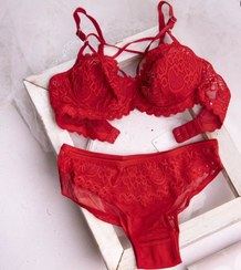 تصویر ست شورت و سوتین فانتزی 