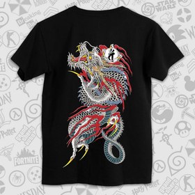تصویر تیشرت Yakuza طرح Dragon Tattoo 