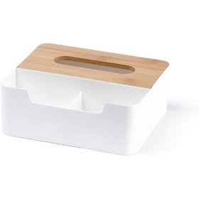 تصویر جا دستمال مینیسو سایز بزرگ Minimalist Multifunctional Tissue Box Cover 