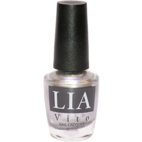 تصویر لاک تنالیته شب لیا ویتو 7 Night & Stars Nail Polish LIA VITO NO. 07