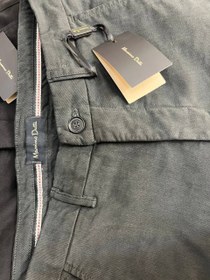 تصویر شلوار کتان مردانه برند Massimo dutti در دو رنگ p۱۵۶ 