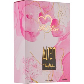 تصویر ادوپرفیوم زنانه مدل Alien حجم 100 میلی لیتر هات لاو Hot Love Alien Eau De Parfum for Women 100 ml