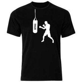 تصویر تی شرت ورزشی نخی مردانه فلوریزا طرح بوکس کد  boxing 002M تیشرت
                            FELORIZA Boxing Men t shirt 