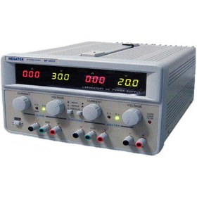 تصویر منبع تغذیه دوبل 30 ولت 5 آمپر مگاتک مدل MP-3005D MEGATEK MP-3005D POWER SUPPLY