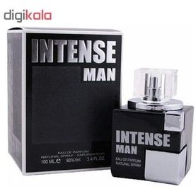 تصویر ادکلن مردانه فراگرنس ورد مدل اینتنس من رایحه جگوار مشکی intense Man