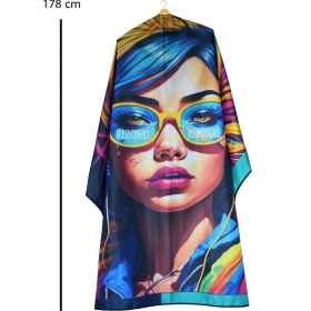 تصویر پیشبند طرح زن 