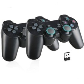 تصویر دسته بازی بی سیم دوبل شوک دار Macher MR-W64 PC Macher MR-W64 PC Gaming Controller