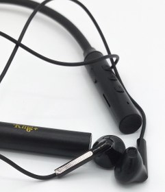 تصویر هدفون بلوتوث گردنی کینگ پلاس KING+ HK-70 King Plus Neck Bluetooth Headphones HK-70