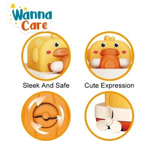 تصویر اسباب بازی داخل حمام طرح جوجه اردک کوکی 