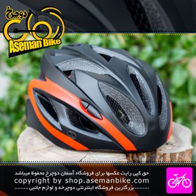 تصویر کلاه دوچرخه سواری ابسولوت Absolute مدل 090B سایز دور سر 57-62 سانت رنگ مشکی قرمز Absolute Bicycle Helmet 090B 57-62cm Black Red 