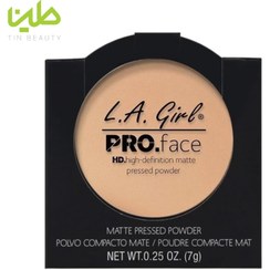 تصویر پنکک فول کاور ال ای گرل شفاف کننده پوست - 602 L A Girl Pro Face Matte Pressed Powder