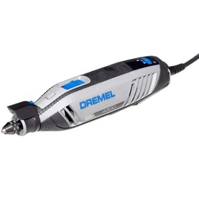 تصویر فرز مینیاتوری درمل مدل 4300-1/45 مکزیک اصل با هاردکیس و خرطومی رابط DREMEL 