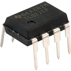 تصویر آی سی آپ امپ TL072 – TL072CP 