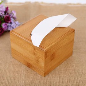 تصویر جا دستمال بامبو 