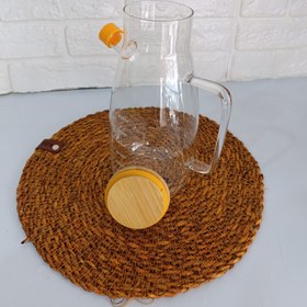 تصویر روغن ریز پیرکس درب چوبی 