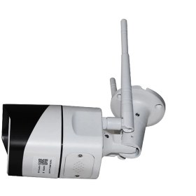 تصویر دوربین بولت وایرلس هوشمند ضدآب فلزی دید در شب رنگی v380 ا Bullet ip66 ON_V380 PRO Bullet ip66 ON_V380 PRO