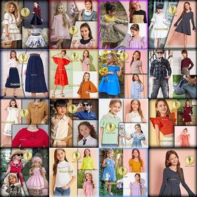 تصویر پکیج رسم الگو لباس کودک 