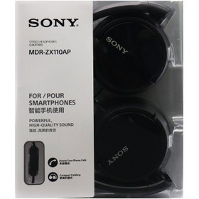 تصویر هدست سونی مدل MDRZX110AP Sony MDRZX110AP Stereo Headset