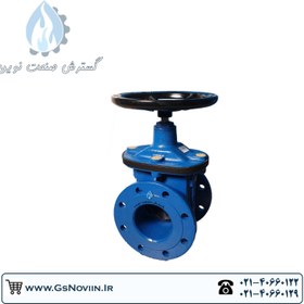 تصویر شیر کشویی 10 اینچ PN1 Gate Valve 10 Inch PN10 Rubber Wedge – MIRAB