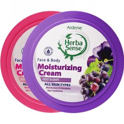 تصویر آردن هرباسنس کرم مرطوب کننده با رایحه انگور و بنفشه Ardene Herba Sense Violet And Grape Moisturizing Cream