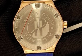 تصویر ساعت زنانه هابلوت تمام نگین رزگلد HUBLOT BIGBANG