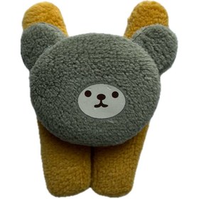 تصویر تکه‌دوزی حوله‌ای طرح خرس 