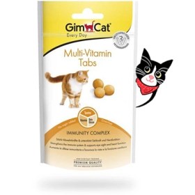 تصویر قرص مولتی ویتامین گربه جیم کت – GimCat Multi Vitamin Tabs 