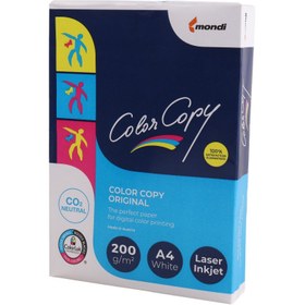 تصویر کاغذ گلاسه A4 مخصوص پرینتر لیزر رنگی 200 گرم Mondi بسته 250 عددی Vitron Glossy Photo Paper 200 gr