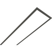 تصویر چراغ خطی ۳۲ وات توکار۱۰۰ سانتیمتری تک لاین برش ۹ اکووات 