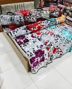 تصویر پتو یکنفره شادیلون ایزابلا زمینه سفید 