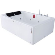 تصویر وان و جکوزی دو نفره فارس وان مدل Saina سایز ۱۷۰*۱۱۰*۶۰ 