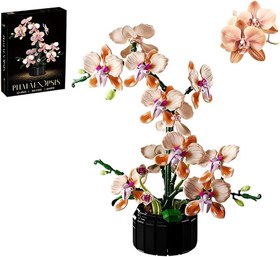 تصویر لگو گل ارکیده پروانه ای Lego butterfly orchid