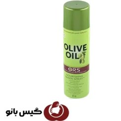 تصویر اسپری براق کننده مو او آر اس الیو مدل ORS Olive Oil حجم 472 میلی لیتر 