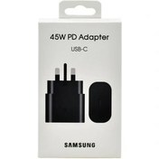 تصویر شارژر 45 وات سامسونگ (اصل) Samsung Adapter 45W - سفید 