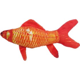 تصویر اسباب بازی عروسکی گربه و سگ مدل ماهی کت نیپ دار سویل پت 