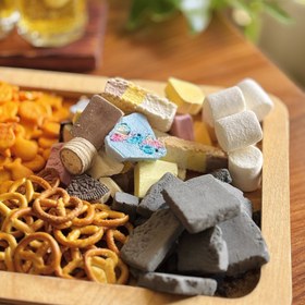 تصویر بستنی خشک ذغالی 